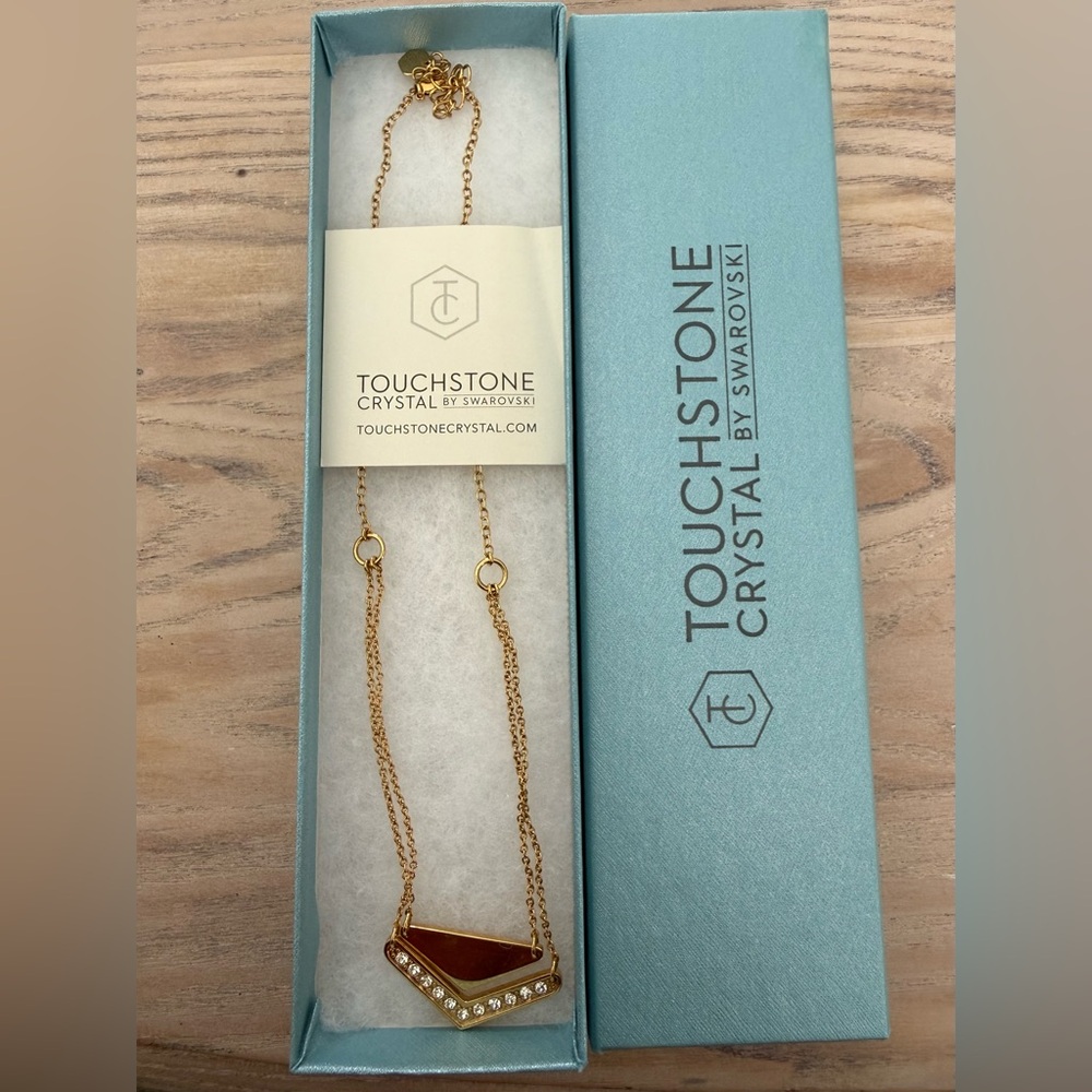 Touchstone Crystal “Gold Digger Necklace” - Picture 3 of 3